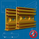 Buy High-Quality Gold Heatsink Bundle Online | Movie Props