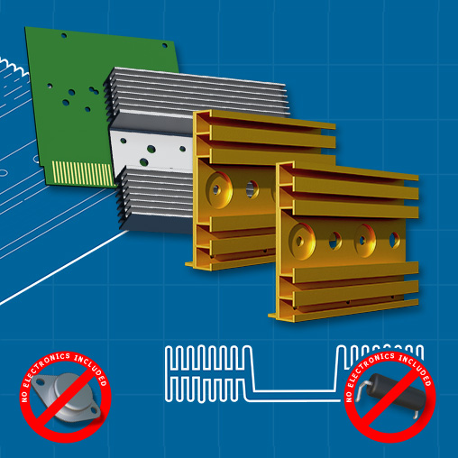 Buy Heatsink Bundle Online | Car Radio Heatsink | Movie Props
