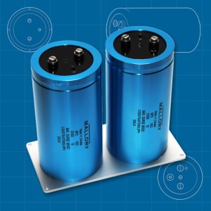 Blue Capacitors + Base